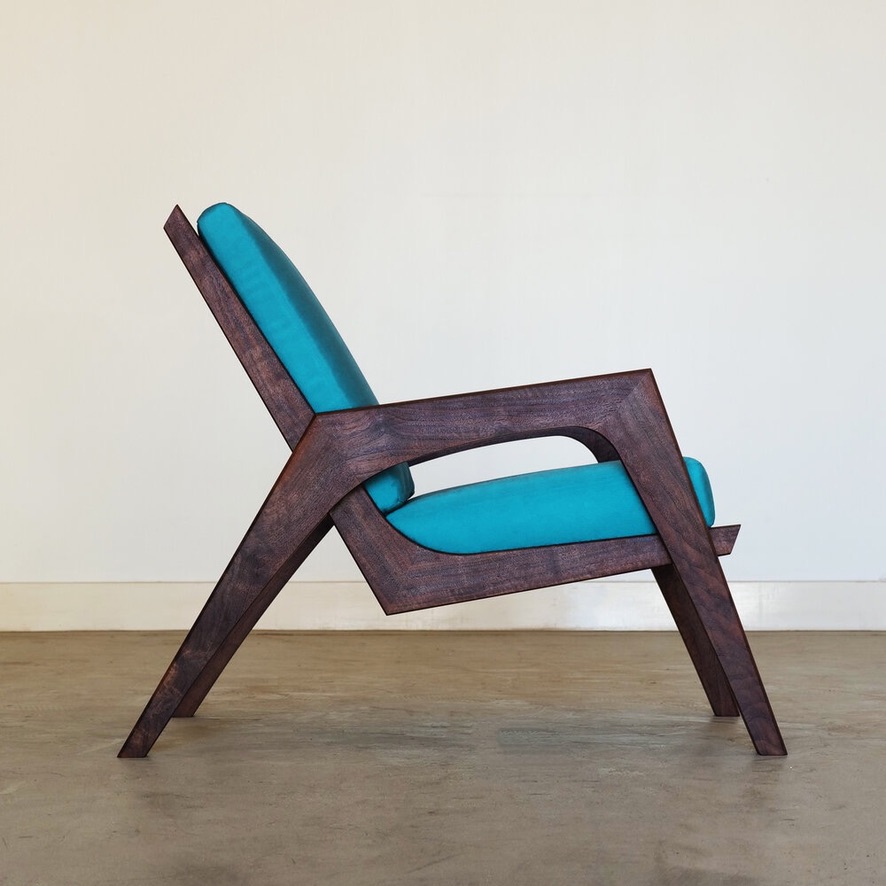 The Hollis — Custom Lounge Chair by Frontline Crafted